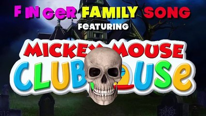 Mickey Mouse and Friends House of Fear Adventure Finger Family Song!
