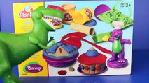 Play Doh Barney Bakery with Toy Story Rex Dinosaur Play Doh Pie Play Dough Cake Play Doh Food