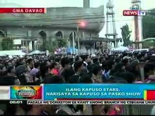 BP: Ilang Kapuso stars, nakisaya sa Kapuso sa Pasko Show