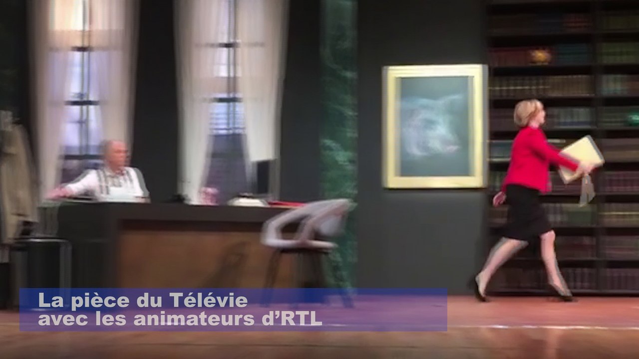 La pièce du Télévie avec les animateurs d’RTL