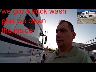 Trucker Rudi 08/12/15 we got a truck wash plus we clean the inside