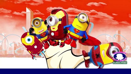Minions Finger family Nursery Rhyme | Captain america Hulk Cartoons Finger Family Rhymes For Kids
