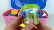 ペッパピッグ プレイドー Peppa Pig Play Doh Picnic Basket Videos for Kids
