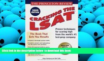 PDF [FREE] DOWNLOAD  Princeton Review: Cracking the LSAT, 2000 Edition [DOWNLOAD] ONLINE