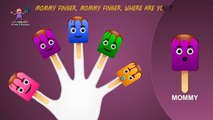Finger Family Stick Ice Cream | Finger Family Songs | Stick Ice Cream Cartoon Rhymes for Kids