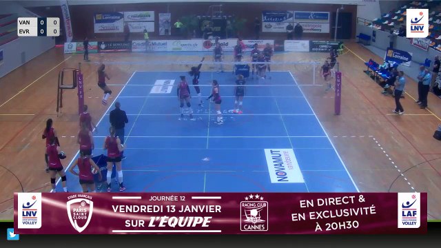 LAF : Vandoeuvre Nancy/Evreux - Retour