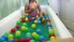 Giant SLIME BATH Gooey Pool With SLIME BAFF and ball pit balls