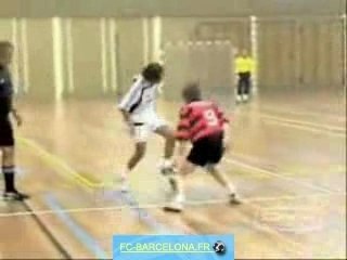 foot en salle driblle technique