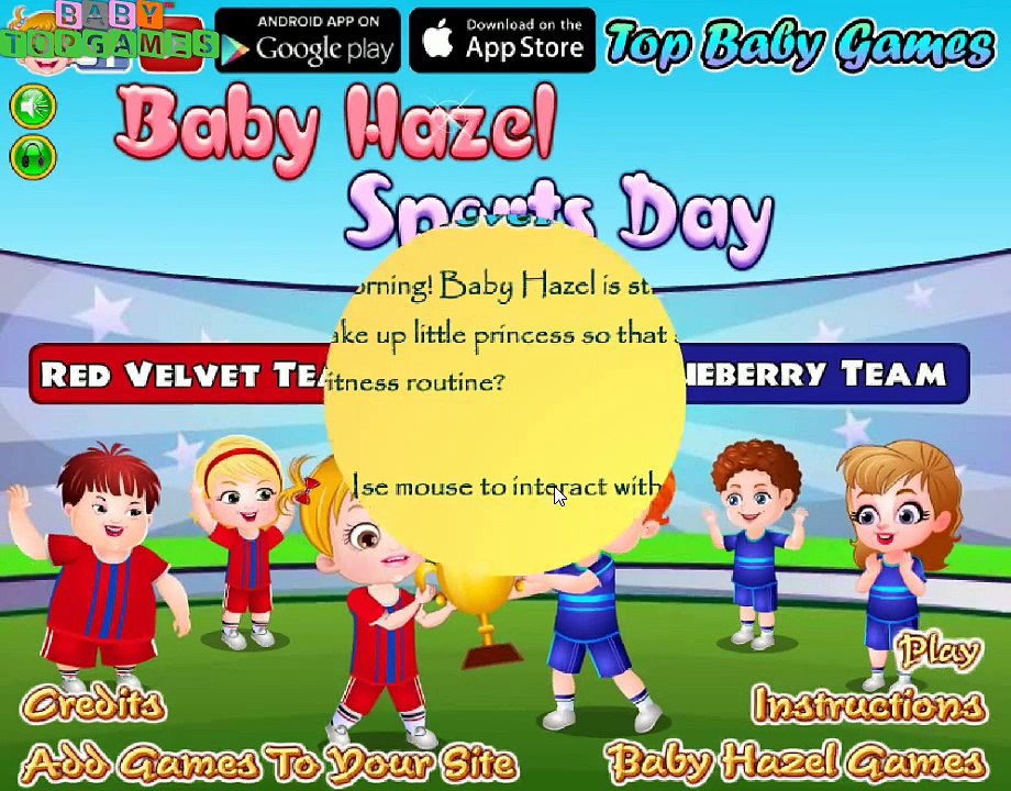 Baby Hazel Sports Day Level 1