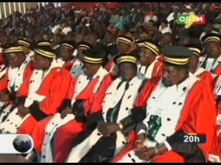 ORTM / Audience solennelle de la rentrée des cours et tribunaux 2016 - 2017