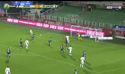 Mouaad Madri  goal hd -Troyes	1-1	AC Ajaccio 13.01.2017
