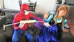 Pregnant Frozen Elsa vs Pregnant Frozen Anna Sick vs Spiderman Doctor, Hulk! Superhero Fun