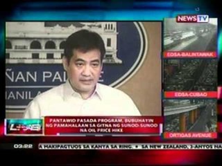 NTL: Pantawid pasada program,   bubuhayin ng pamahalaan sa gitna ng sunod-sunod na oil price hike