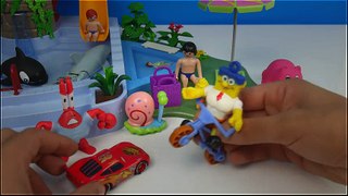 EPIC CROCODILE ATTACK!! Spider-Man SpongeBob McQueen Cars Peppa Pig Toys saved by HULK | Compilation