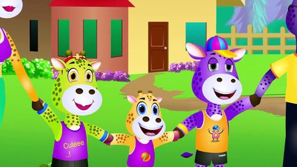 Finger Family Nursery Rhymes | Giraffe Finger Family For Children | Kids Songs By TinyDreams