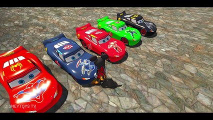 MICKEY ride lightning MC QUEEN | WATER PARK Funny | MC QUEEN HULK IRONMAN BATMAN SUPERMAN