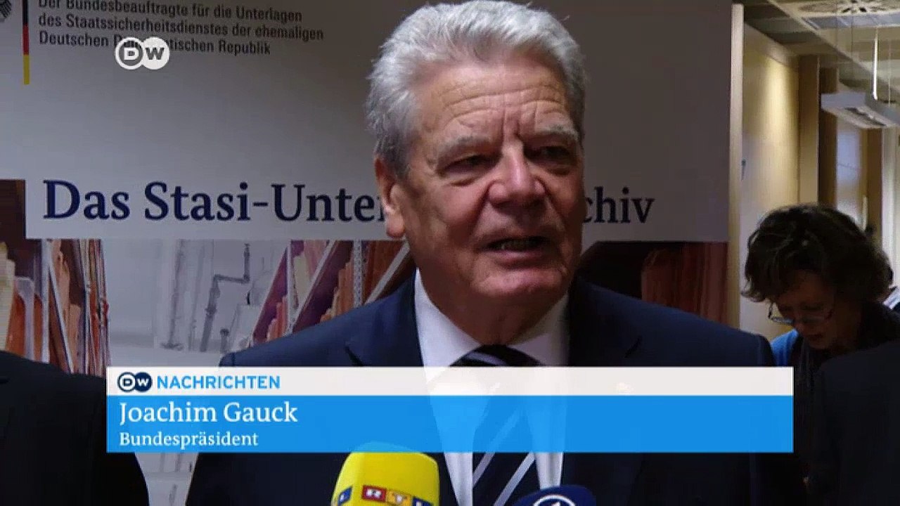 Gauck zu Gast an alter Wirkungsstätte | DW Nachrichten