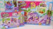 Shopkins Kinstructions Deluxe Food Court Baby Shop Shopping Cart Surprise Egg and Toy Collector SETC