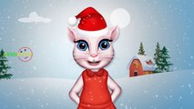 Wish You A Merry Christmas Song with Tom Cat 3D Nursery Rhymes for Children