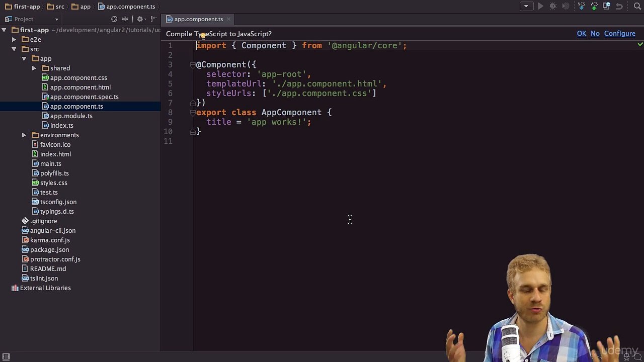 04 Editing our First App