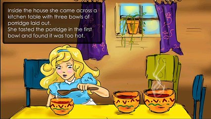 Goldilocks and the Three Bears fairy tale