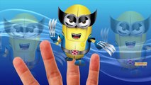 Super Minions Finger Family Nursery Rhymes | Minions Batman Finger Family Children Nursery Rhymes