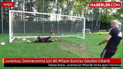 Juventus, 17 yaşındaki Donnarumma İçin 80 Milyon Euro'yu Gözden Çıkardı