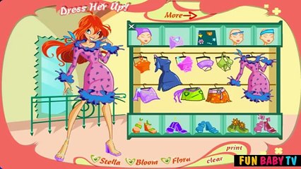 Winx Club Girl Dress Up - Dress Up Video for girls