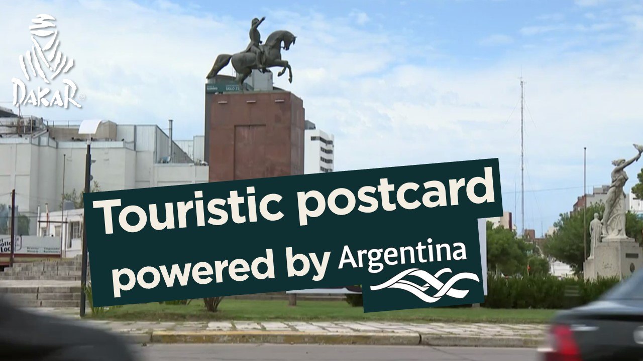 Stage 11 - Tarjeta postal / Touristic postcard / Carte postale; powered by Argentina