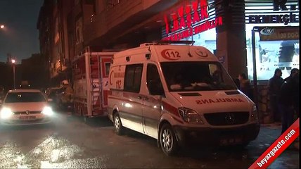 Etrafa rastgele ateş açtı eşini ve çocuğunu rehin aldı