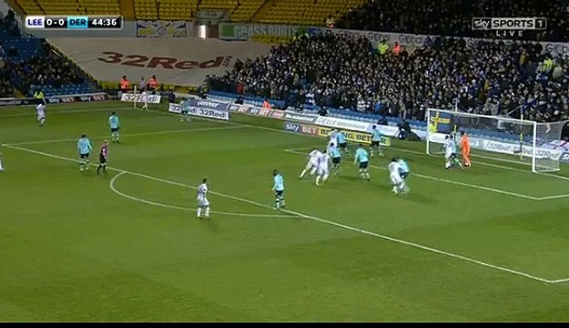Wood Chris GOAL (1:0)Leeds vs Derby