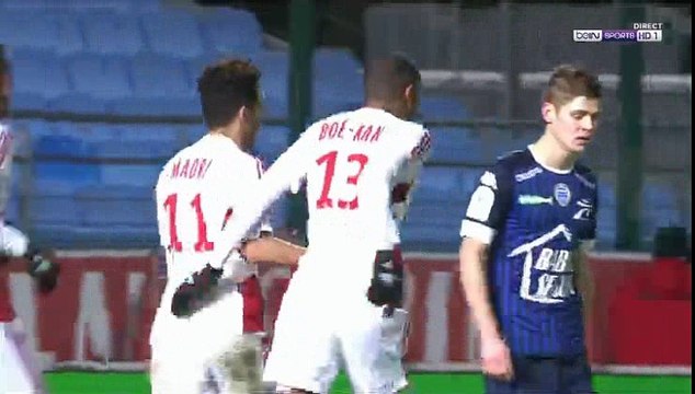 Mouaad Madri Second Goal HD - Troyes 1-2 AC Ajaccio 13.01.2017