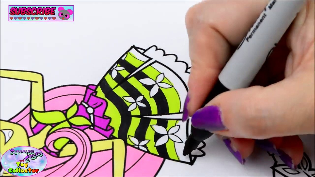 My Little Pony Coloring Book Fluttershy MLP EG Episode Surprise Egg and Toy Collector SETC