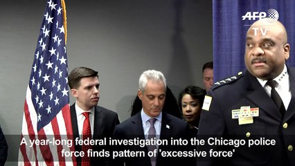 Federal probe slams 'excessive force' by Chicago police