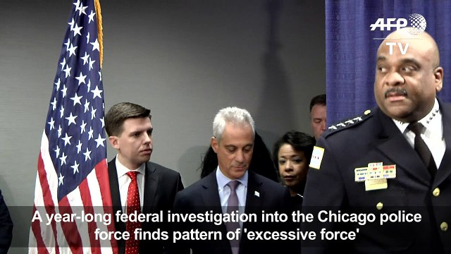 Federal probe slams 'excessive force' by Chicago police