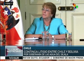 Chile: Bachelet analiza  demanda boliviana por salida al mar