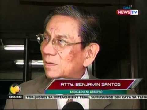 SONA: Doktor ni Rep. Gloria Macapagal-Arroyo, tumestigo sa Pasay city RTC 112