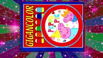 Coloring Book Learn Colors Teach Colours Baby Toddler Peppa Pig