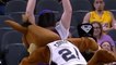 Spurs Mascot TACKLES Lakers Fan, Pau Gasol Gets REVENGE on His Old Team