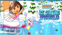 Dora the Explorer Dora Ice Skating Spectacular Games for Kids Full HD 3D Video