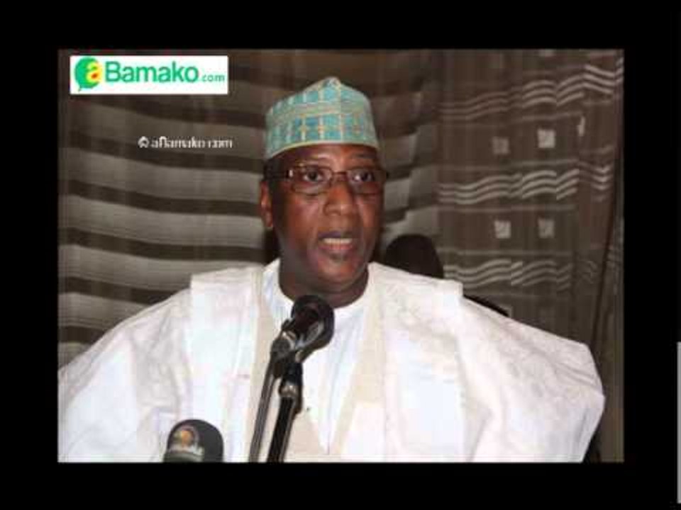 Modibo SIDIBE donne la position de l'opposition par rapport au document paraphé.