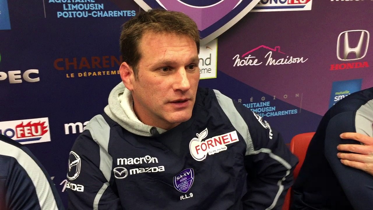 Rémy Ladauge après la victoire face à Albi (images K.Cabioch)