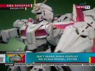 BP: Iba't ibang naka-display na   scale-model sa Baguio, patok