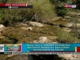 BP: Waig falls sa Pangasinan,   isinara sa publiko matapos   mamatay ang isang estudyante sa   talon