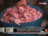 OC: Mishandled frozen meat,   nakumpiska ng NMIS sa isang   palengke sa Caloocan