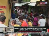 OC: Serbisyong totoo sa mga   nasunugan sa Sta. Cruz, Manila
