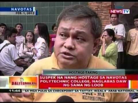BT: Suspek na nang-hostage sa Navotas Polytechnic college, naglabas daw ng sama ng loob
