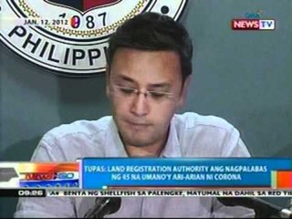 NTG: Prosekusyon, pinaalalahanan na iwasan ang umano'y pagsasapubliko ng ebidensya (020312)