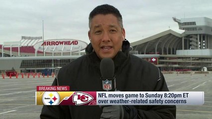 Wyche: Steelers vs Chiefs start time moved back for weather concerns