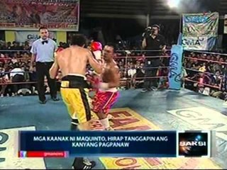 Saksi: Boksingerong si Karlo Maquinto,   pumanaw na matapos ma-comatose   ng anim na araw